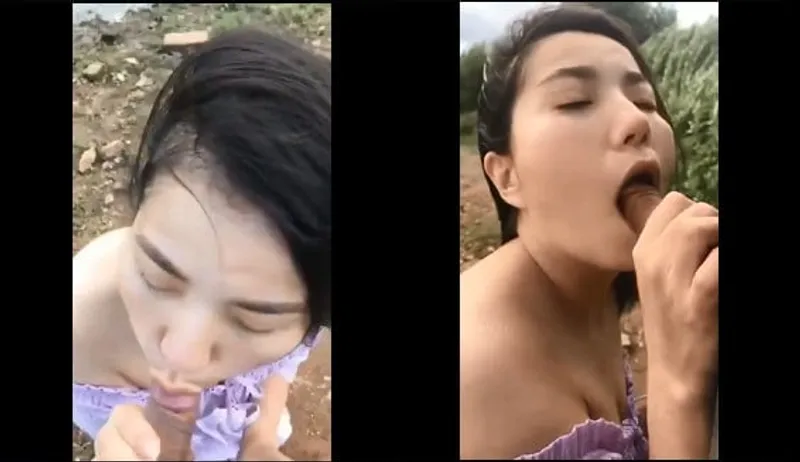 Ghệ bj cho người yêu bên bờ sông